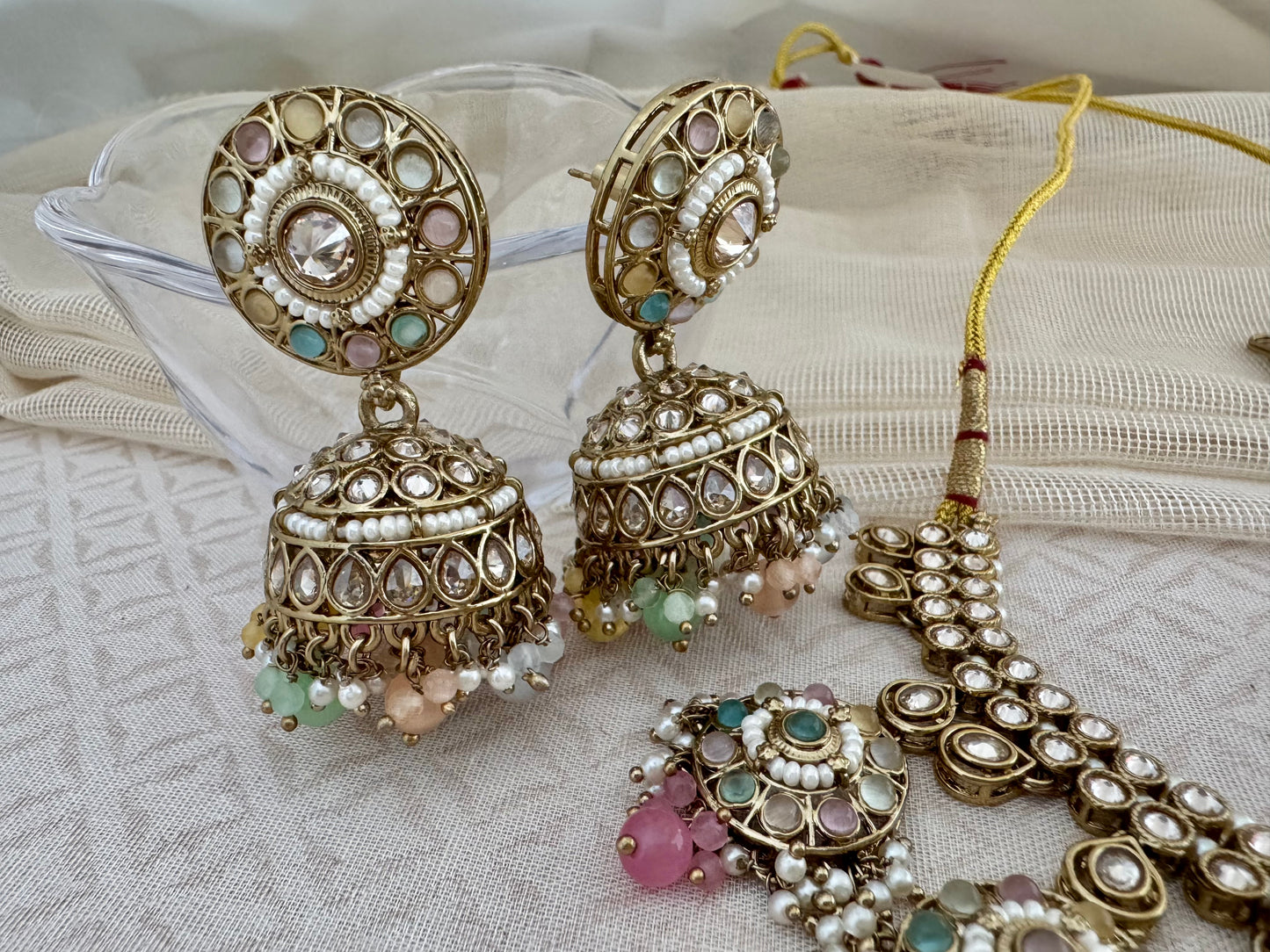 SAVI PASTEL MULTI NECKLACE SET