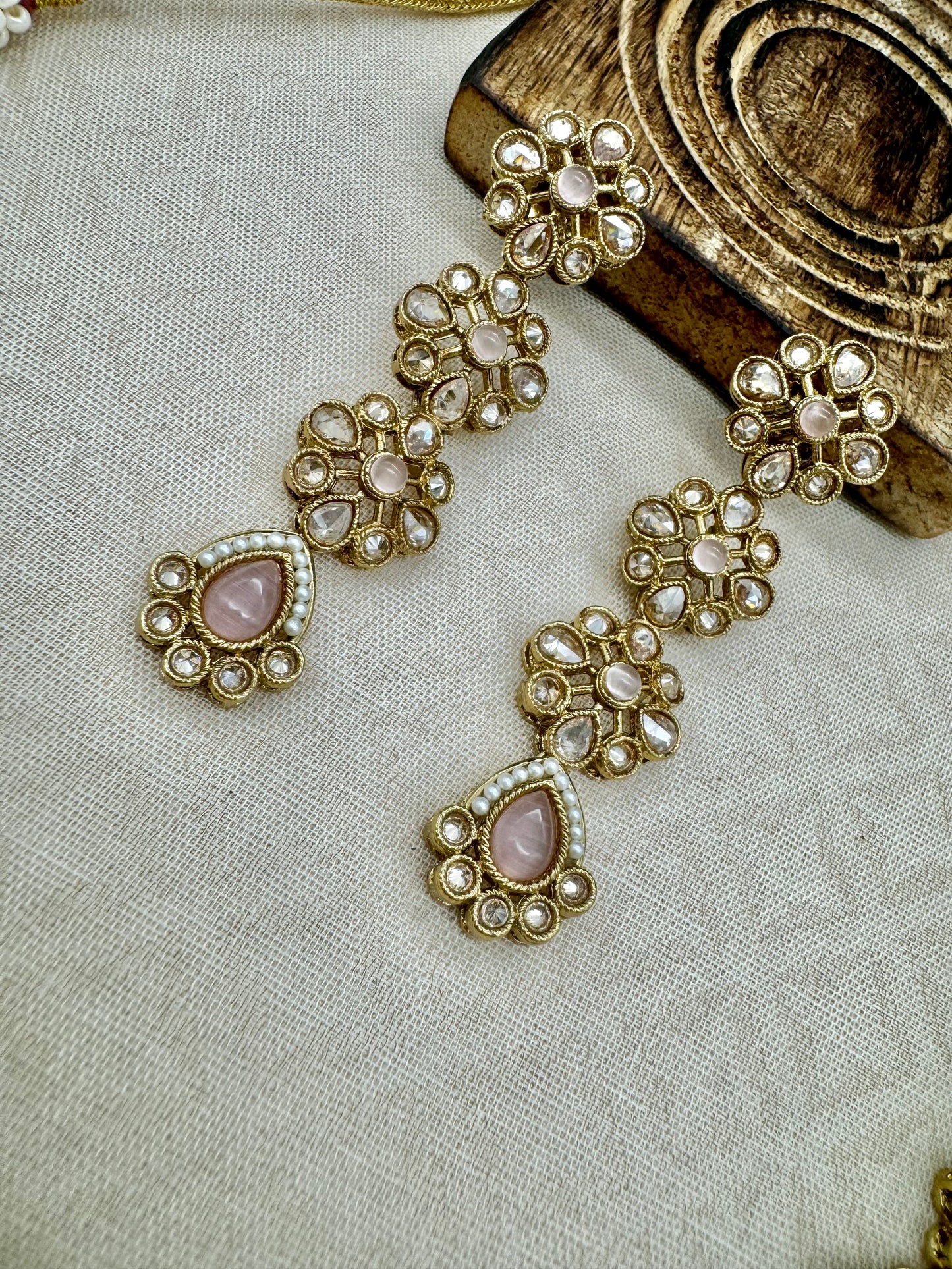 RIMAYA PINK NECKLACE SET