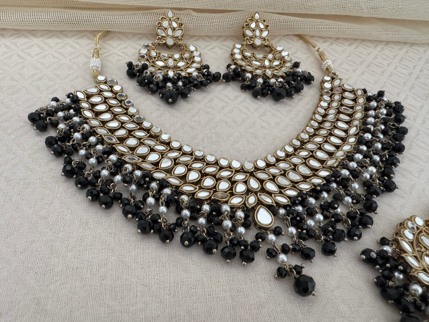 KIANA MIRROR NECKLACE SET