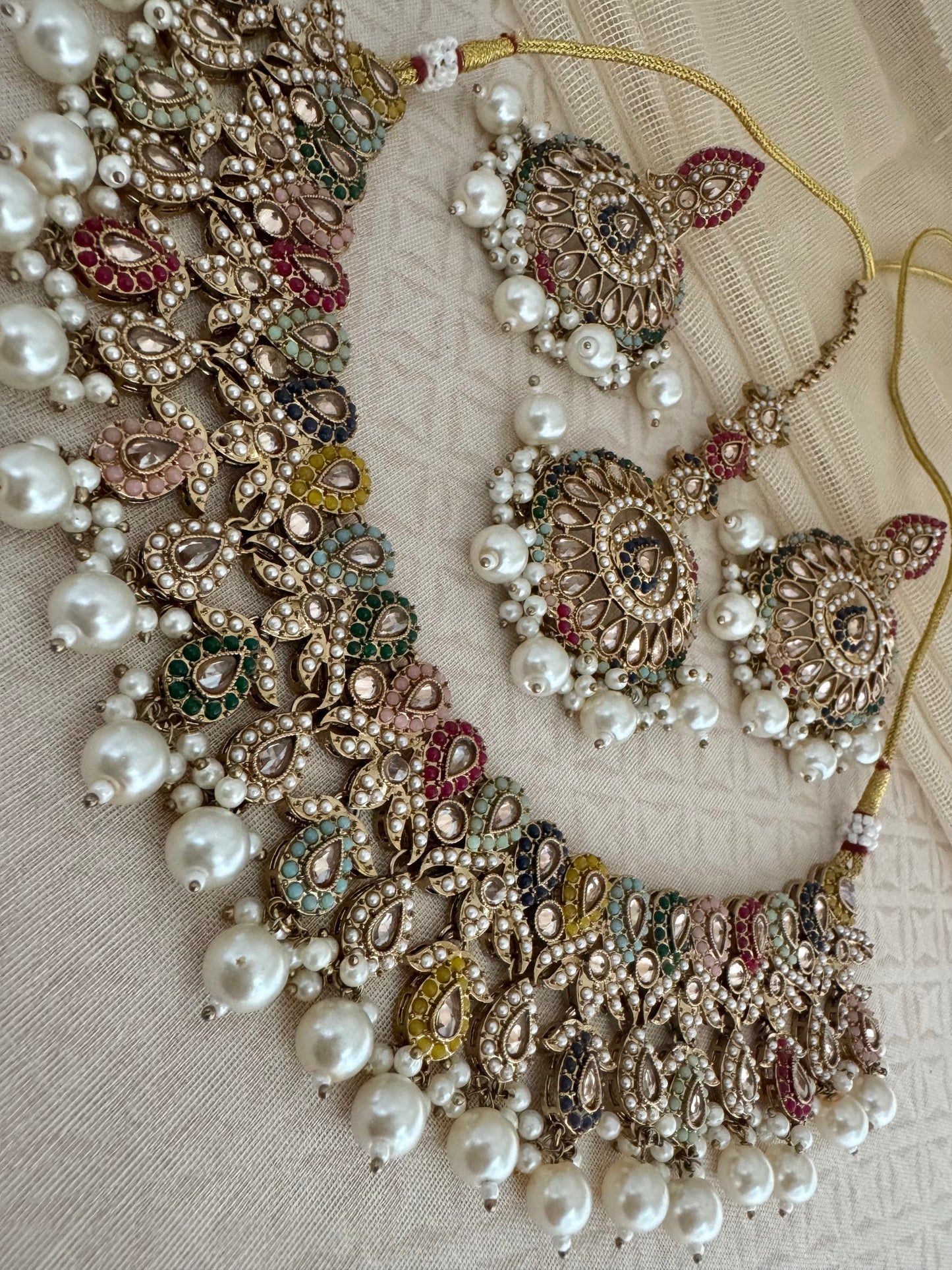 RIYA MULTICOLOR NECKLACE SET