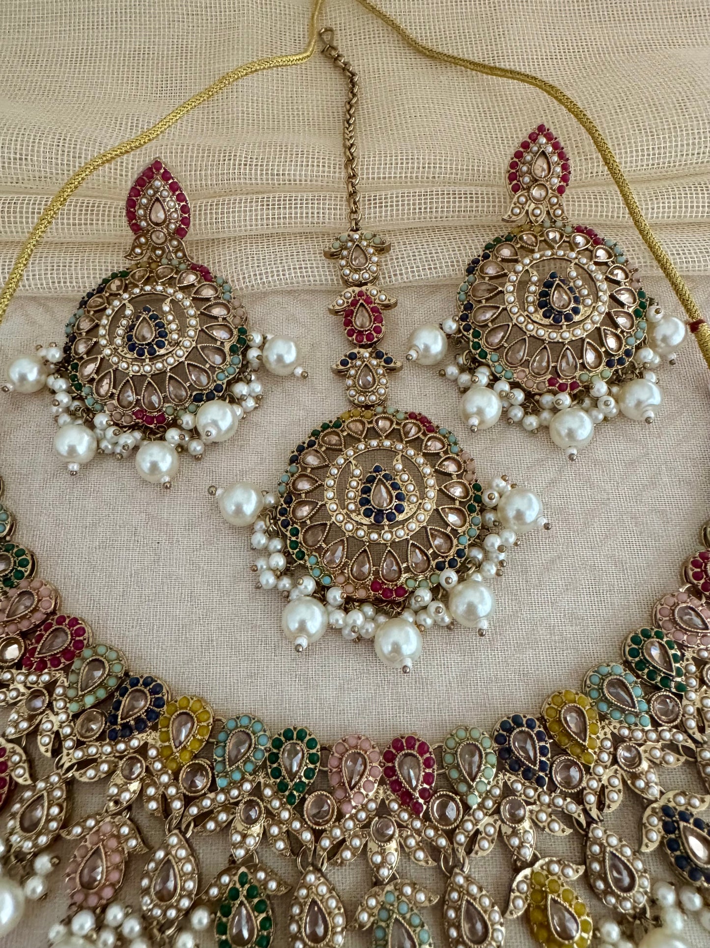 RIYA MULTICOLOR NECKLACE SET