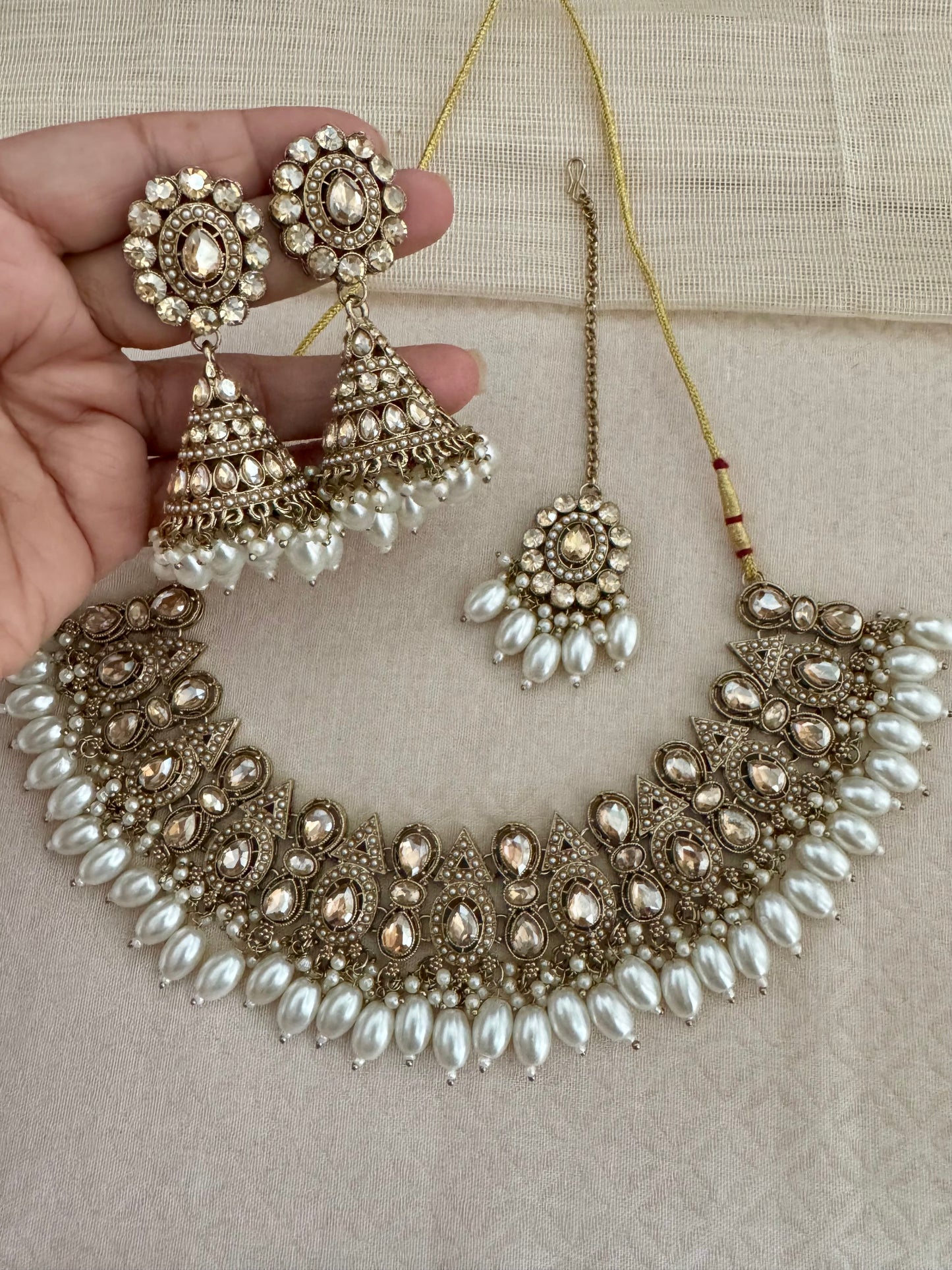 GINA GEOMETRIC NECKLACE SET