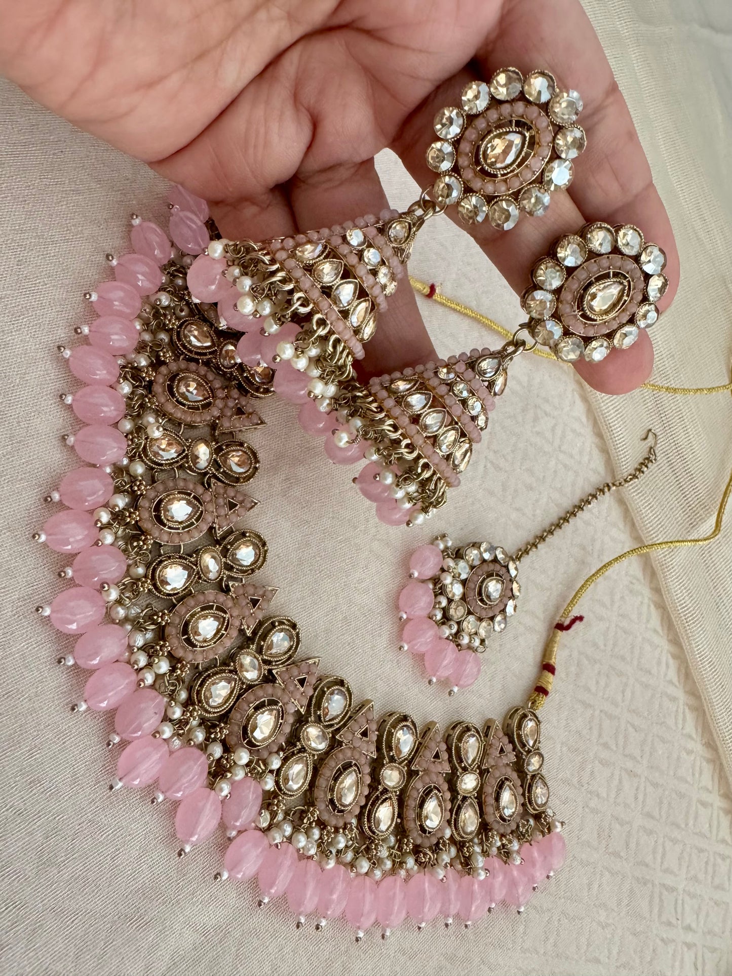 GINA GEOMETRIC NECKLACE SET