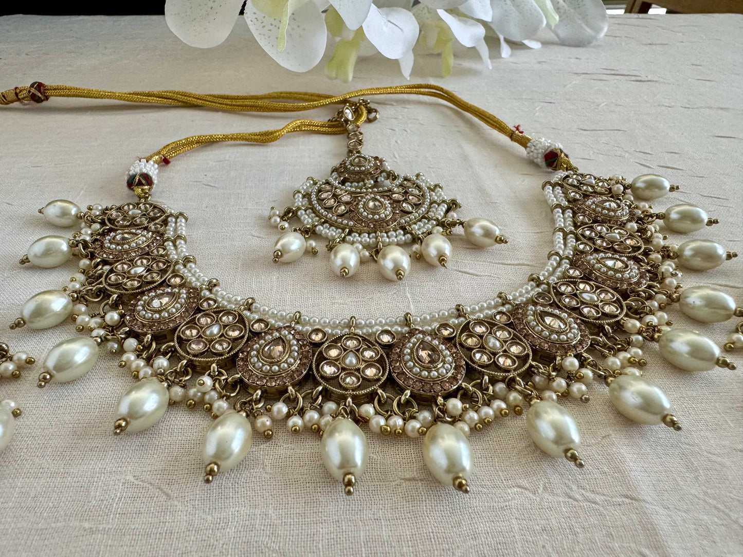 Shawna Pearl necklace set