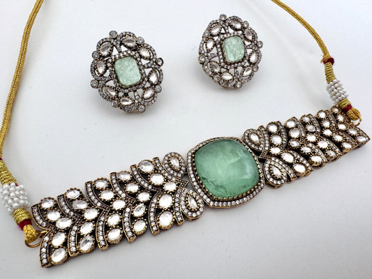 Ira Green Victorian Choker Set