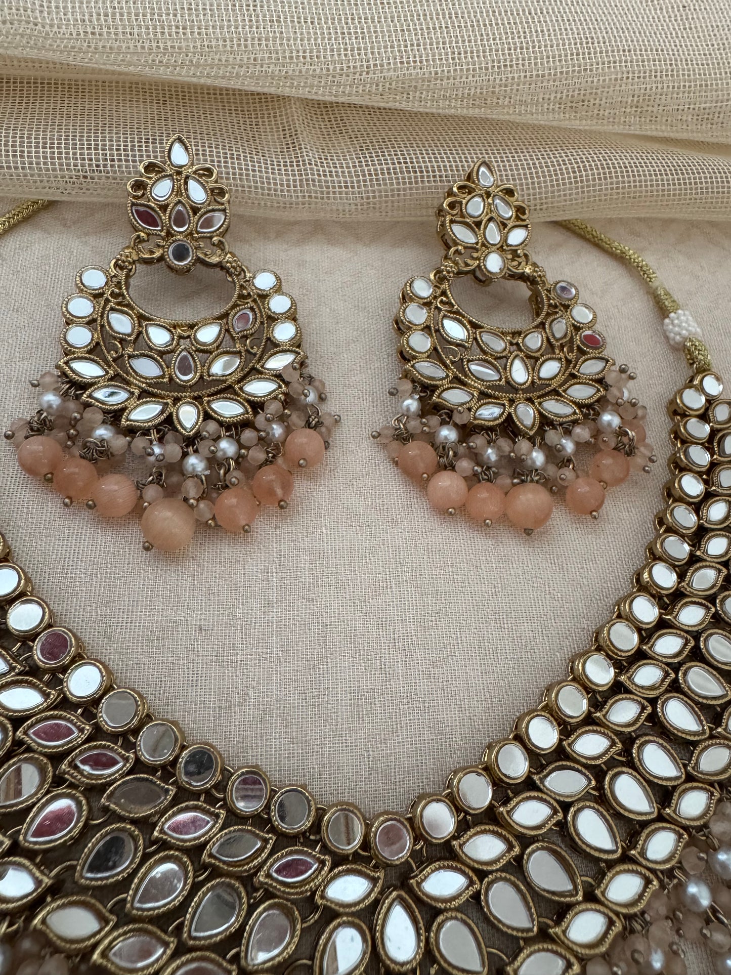 KIANA MIRROR NECKLACE SET