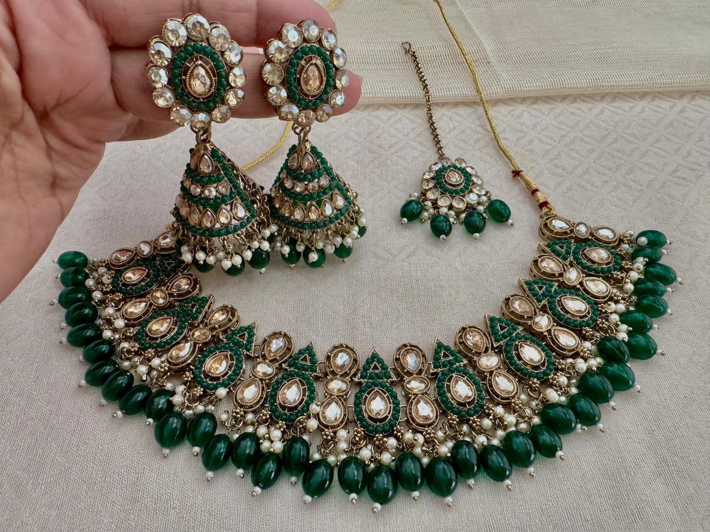 GINA GEOMETRIC NECKLACE SET