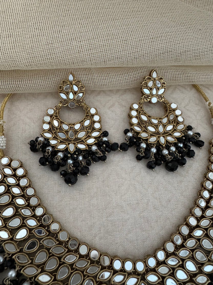 KIANA MIRROR NECKLACE SET