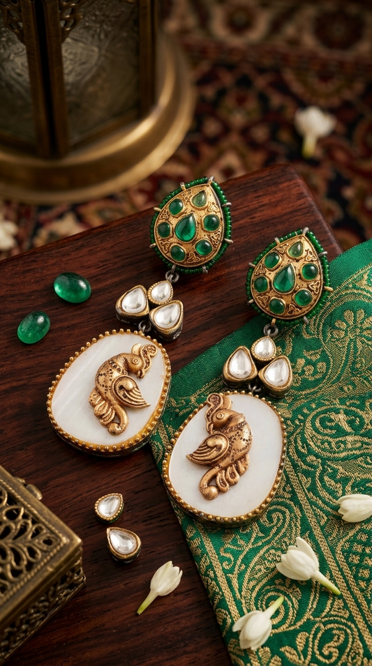 Sanya Mother of Pearl Earrings