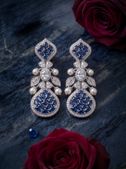 ARIELLE CZ STATEMENT NECKLACE SET