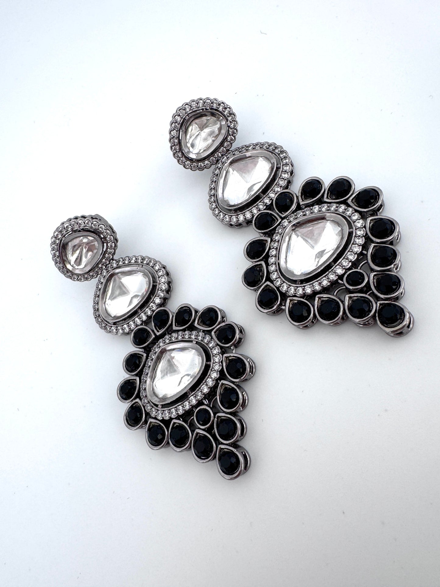 Anaya Statement Polki Earrings