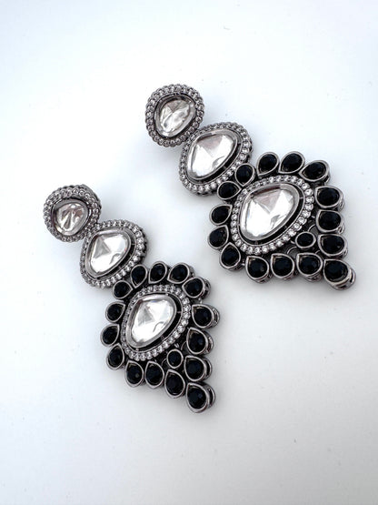 Anaya Statement Polki Earrings