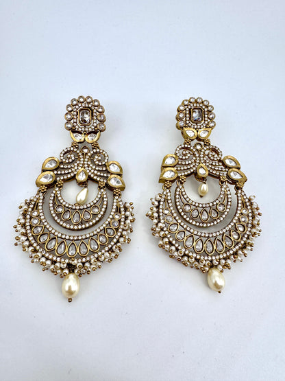 Amayra Polki CZ Earrings