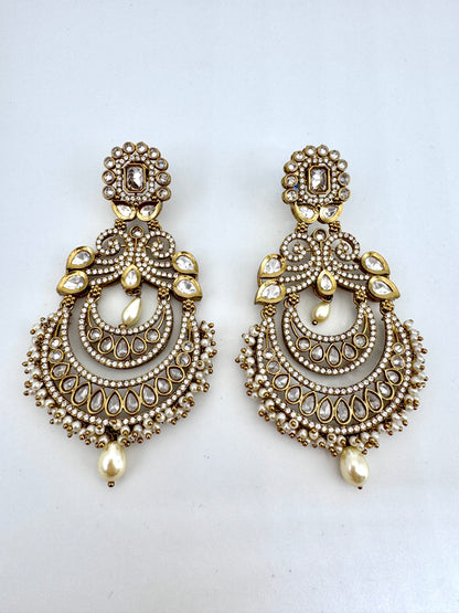 Amayra Polki CZ Earrings