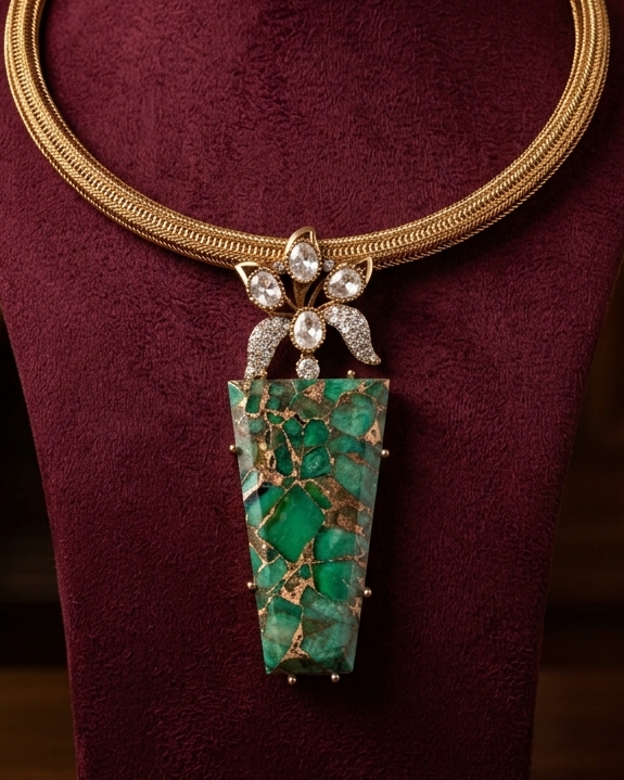 ARIA AGATE HASLI NECKLACE SET