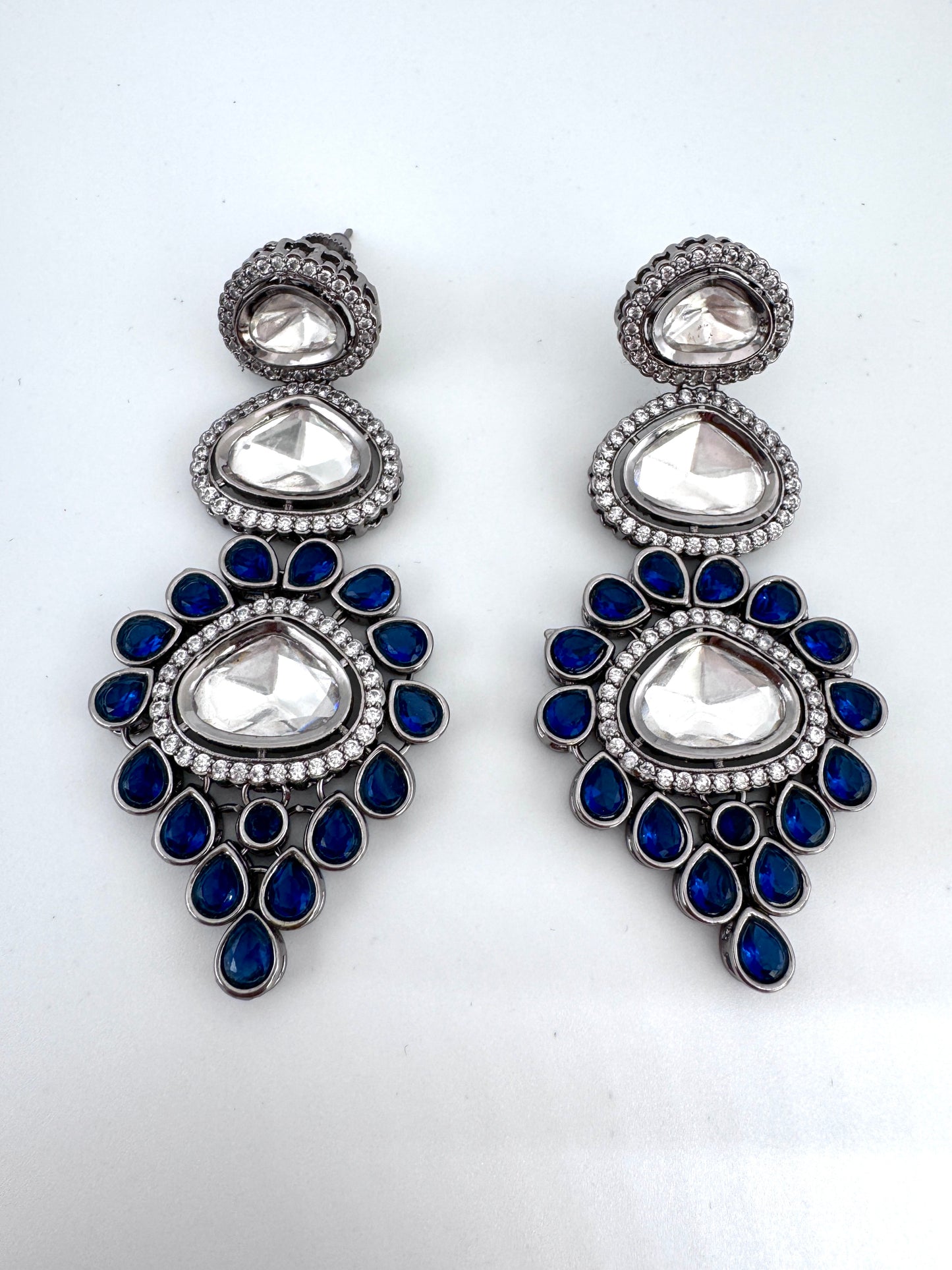 Anaya Statement Polki Earrings