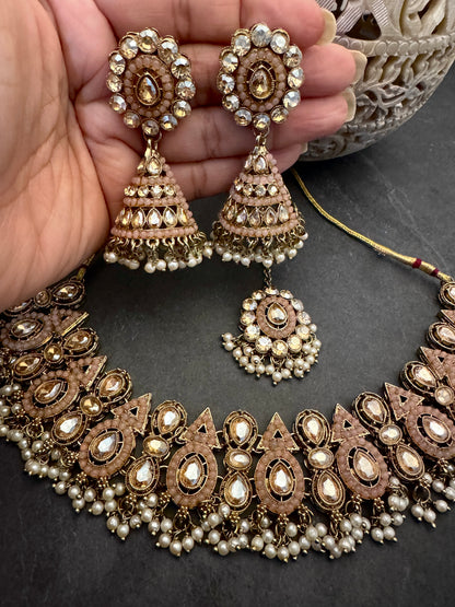 GINA GEOMETRIC NECKLACE SET