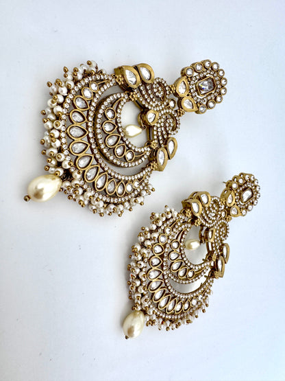 Amayra Polki CZ Earrings