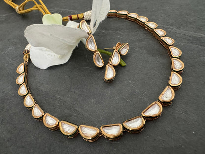 LARA KUNDAN STRING NECKLACE SET