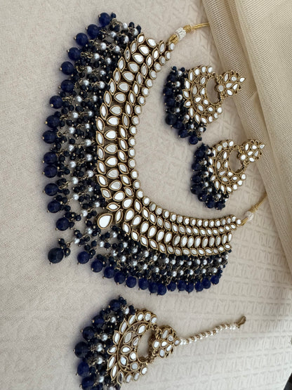 KIANA MIRROR NECKLACE SET