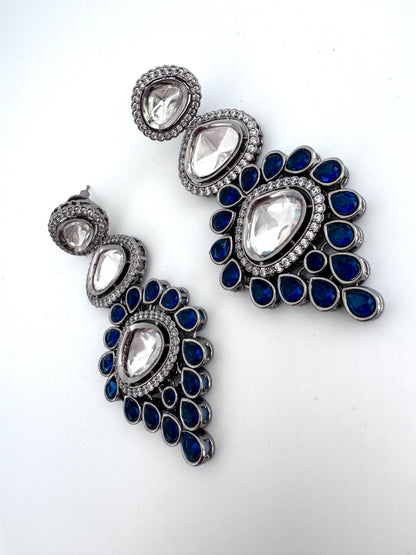 Anaya Statement Polki Earrings
