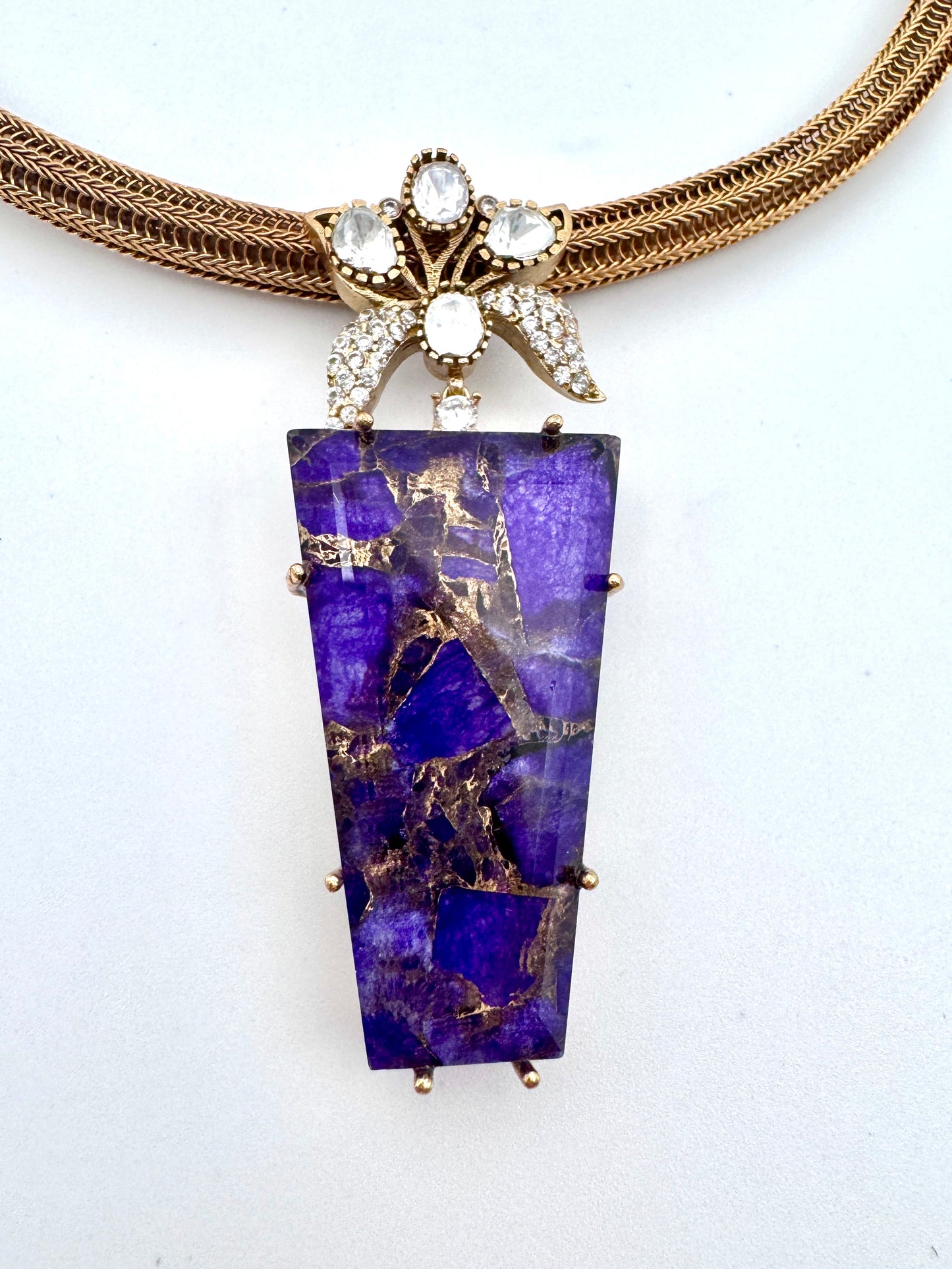 Aria Agate Hasli Necklace Set