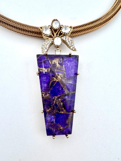 Aria Agate Hasli Necklace Set