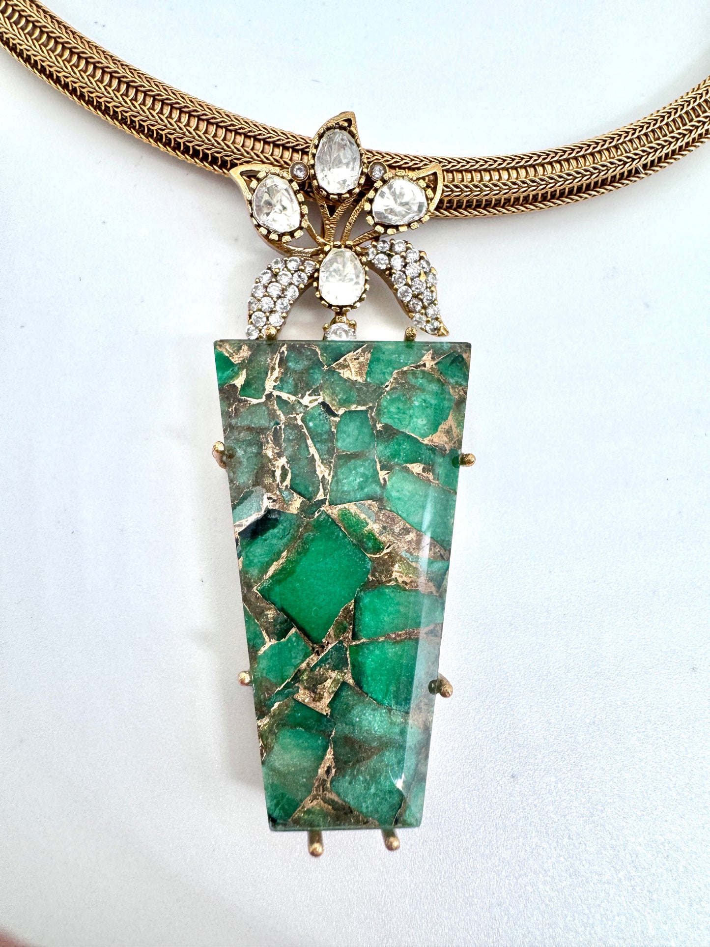 Aria Agate Hasli Necklace Set