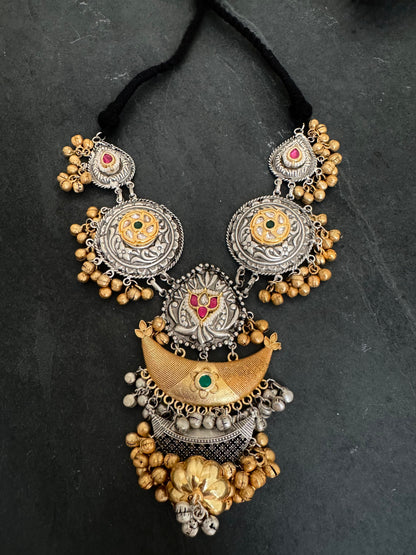 RUHI TWO-TONE NECKLACE