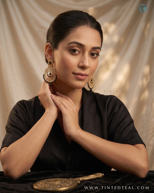 Amayra Polki CZ Earrings