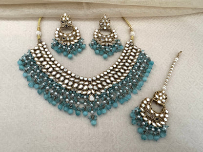 KIANA MIRROR NECKLACE SET