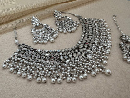 KIANA MIRROR NECKLACE SET
