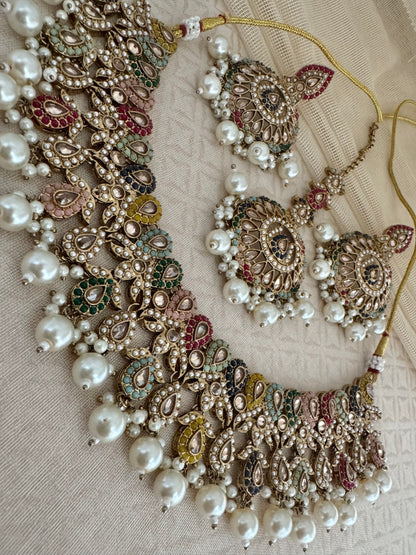 RIYA MULTICOLOR NECKLACE SET
