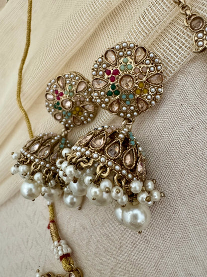 ANVI NAVRATAN NECKLACE SET