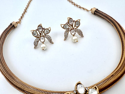 Aria Agate Hasli Necklace Set