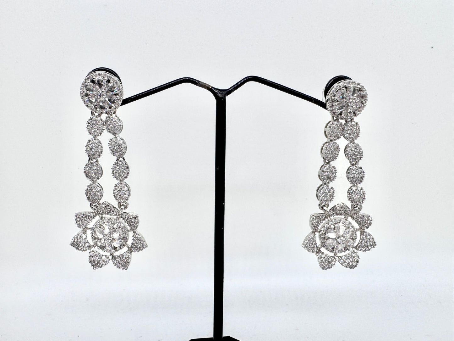SIDRA CZ MULTISTRAND NECKLACE SET