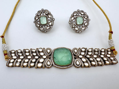 Ira Green Victorian Choker Set