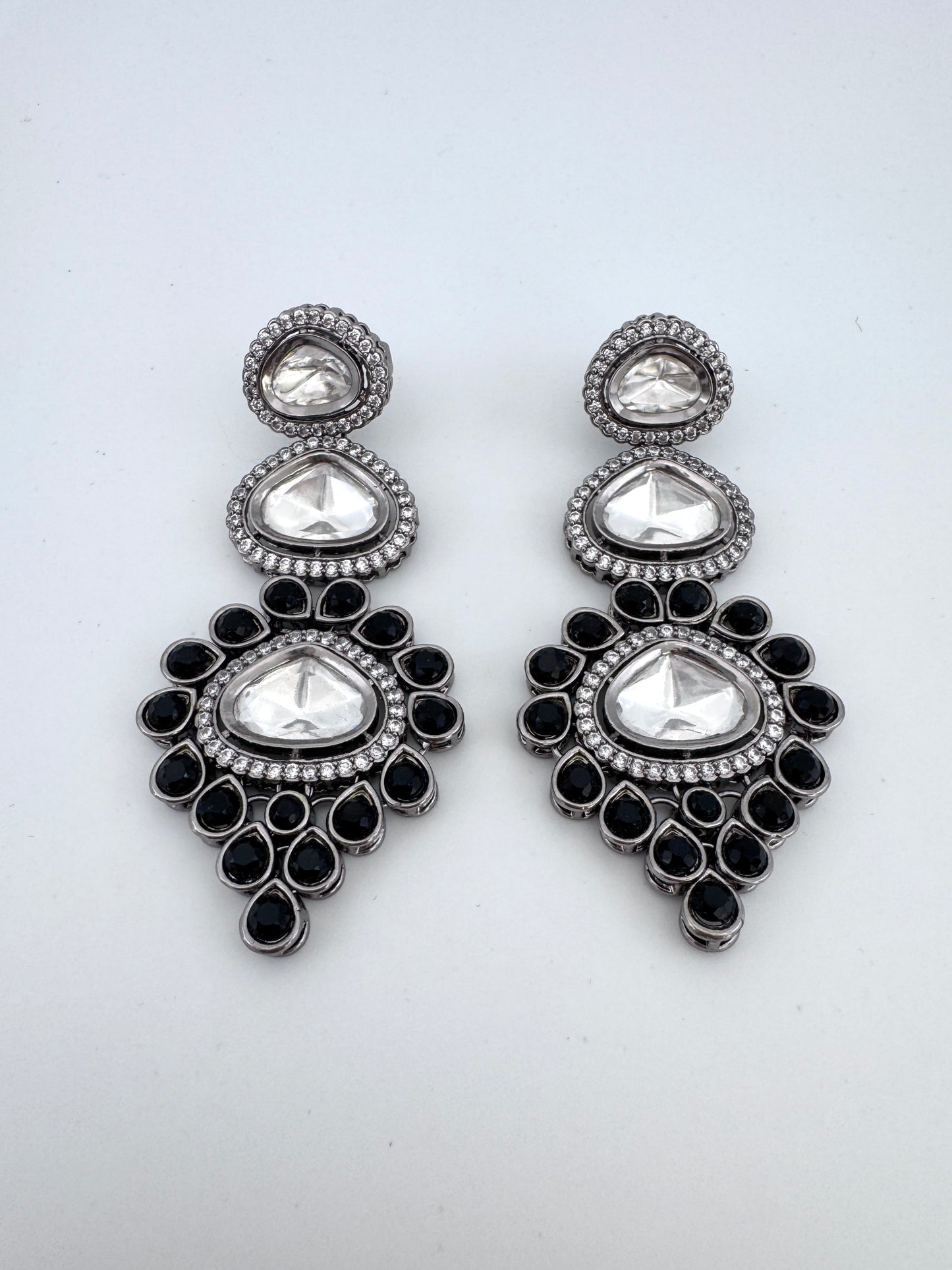 Anaya Statement Polki Earrings