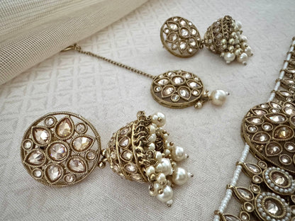 INAYA IVORY PEARL CHOKER SET