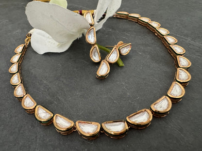 LARA KUNDAN STRING NECKLACE SET