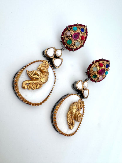 Sanya Mother of Pearl Earrings