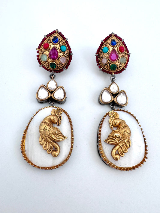 Sanya Mother of Pearl Earrings
