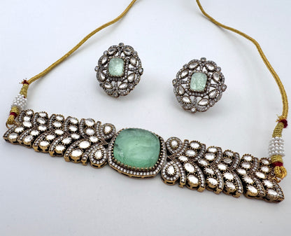 Ira Green Victorian Choker Set