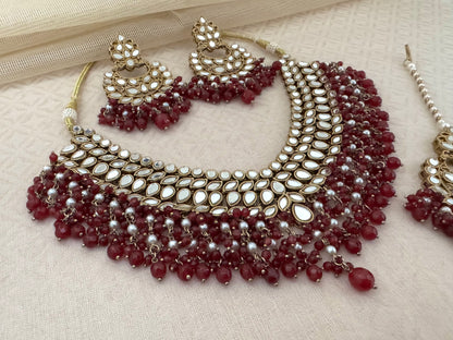 KIANA MIRROR NECKLACE SET