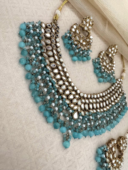 KIANA MIRROR NECKLACE SET