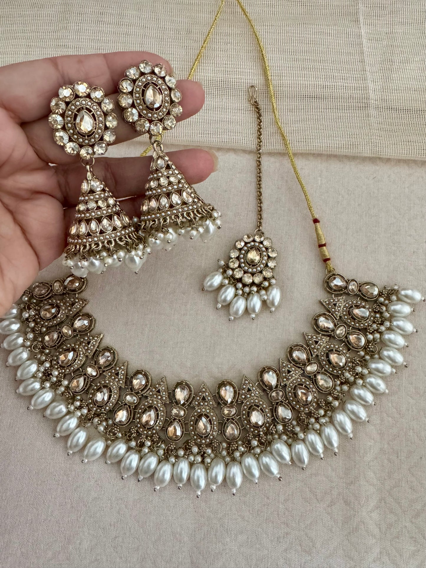 GINA GEOMETRIC NECKLACE SET