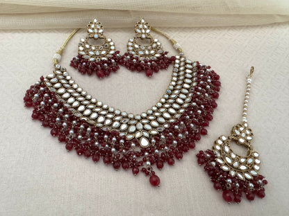 KIANA MIRROR NECKLACE SET