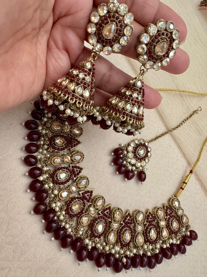 GINA GEOMETRIC NECKLACE SET
