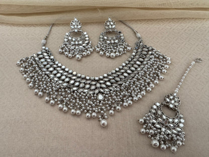 KIANA MIRROR NECKLACE SET