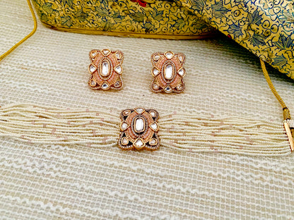 TARA POLKI CZ CHOKER SET